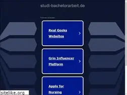 Sites similar to studi-bachelorarbeit.de