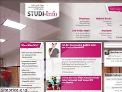 Sites similar to studi-info.de