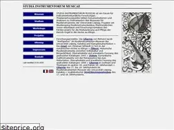 Sites similar to studia-instrumentorum.de