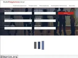 Sites similar to studiapodyplomowe.net.pl