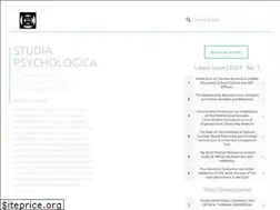 Sites similar to studiapsychologica.com