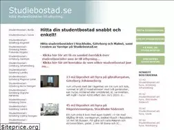 Sites similar to studiebostad.se