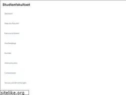 Sites similar to studienfakultaet.de