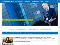 Sites similar to studiengang-bwl.de