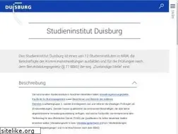 Sites similar to studieninstitut-duisburg.de