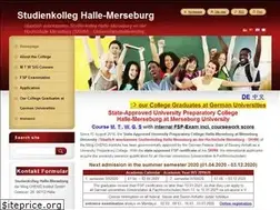 Sites similar to studienkolleg-halle.de