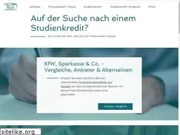 Sites similar to studienkredit.de