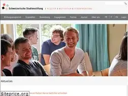 Sites similar to studienstiftung.ch