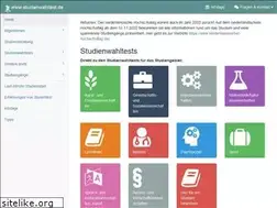 Sites similar to studienwahltest.de