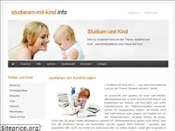 Sites similar to studieren-mit-kind.info