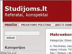 Sites similar to studijoms.lt