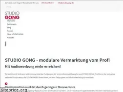 Sites similar to studio-gong.de