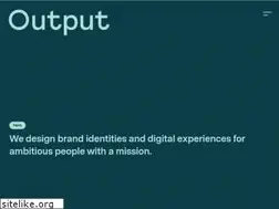 Sites similar to studio-output.com