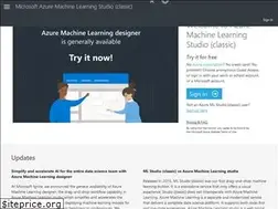 Sites similar to studio.azureml.net