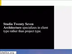 Sites similar to studio27arch.com