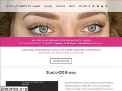 Sites similar to studio420brows.com