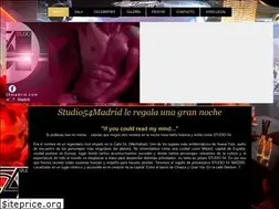 Sites similar to studio54madrid.com