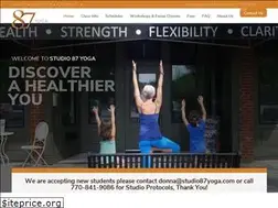 Sites similar to studio87yoga.com