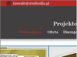 Sites similar to studioalfa.pl