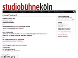 Sites similar to studiobuehnekoeln.de
