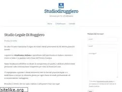 Sites similar to studiodiruggiero.it