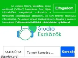 Sites similar to studioeszkozok.hu