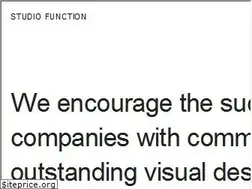 Sites similar to studiofunction.com