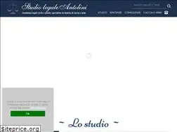 Sites similar to studiolegaleantolini.it