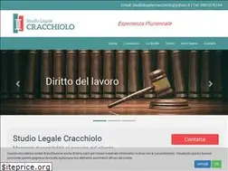 Sites similar to studiolegalecracchiolo.it