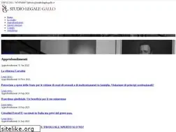Sites similar to studiolegalegallo.it