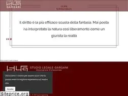 Sites similar to studiolegalegargani.it