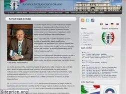 Sites similar to studiolegalegrasso.net