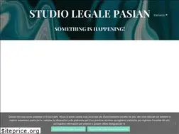 Sites similar to studiolegalepasian.it