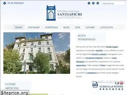 Sites similar to studiolegalesantiapichi.it