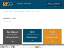 Sites similar to studiolegalesola.com