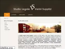 Sites similar to studiolegaleverinisupplizi.it
