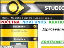 Sites similar to studionenadtvhr.ucoz.com