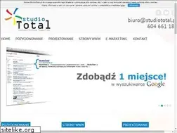 Sites similar to studiototal.pl