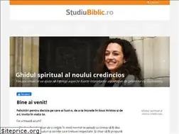 Sites similar to studiubiblic.ro