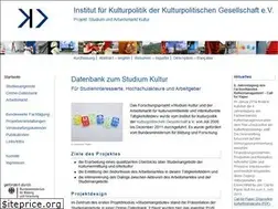 Sites similar to studium-kultur.de