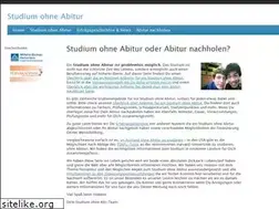 Sites similar to studium-ohne-abi.de