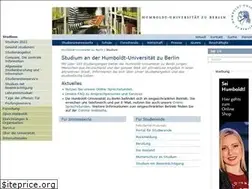 Sites similar to studium.hu-berlin.de