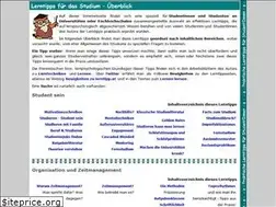 Sites similar to studium.lerntipp.at