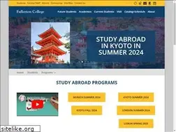Sites similar to studyabroad.fullcoll.edu