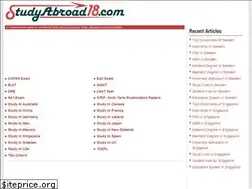Sites similar to studyabroad18.com