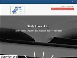 Sites similar to studyabroadlists.com