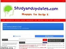 Sites similar to studyandupdates.com