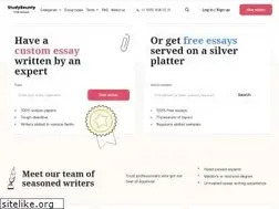Sites similar to studybounty.com