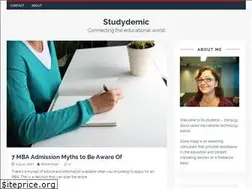 Sites similar to studydemic.com
