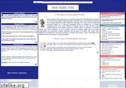 Sites similar to studyenglishtoday.net